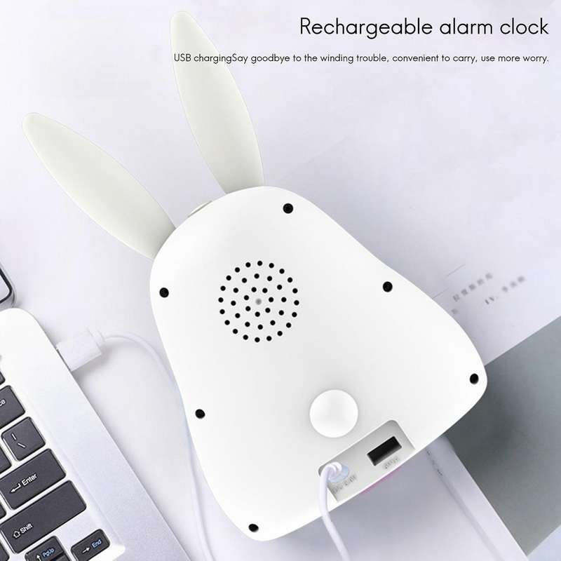 Kids Alarm Clock,Children's Sleep Trainer with Night Light,Sleep Timer, Alarm Clock for Kids Girls B