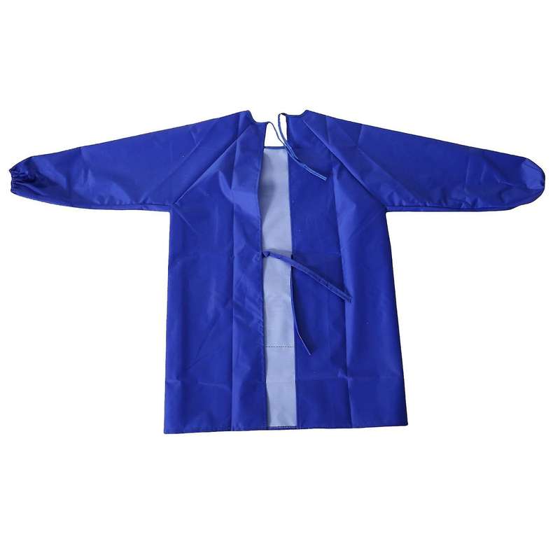 Kids Art Smock Waterproof Artist Painting Aprons for Children Long Sleeve Apron for Children 6-10 Y