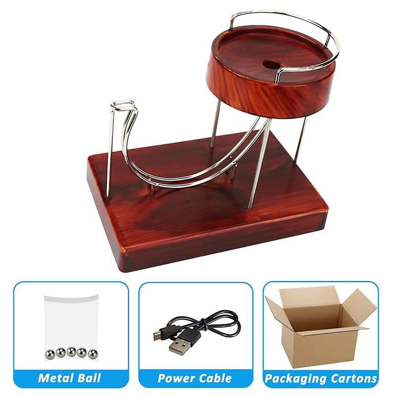 Kinetic Art Perpetual Movement Machine Kinetic Art Motion Inertial Metal Automatic Jumping Table Toy