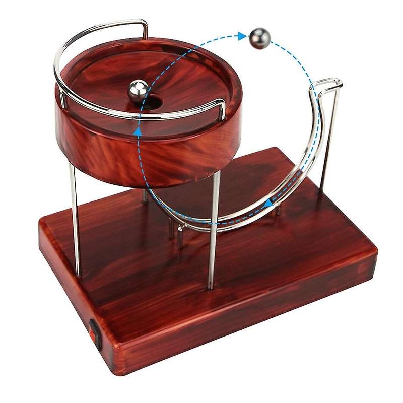 Kinetic Art Movement Machine Kinetic Art Motion Inertial Metal Automatic Jumping Table Toy Wood Gra