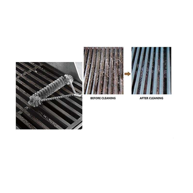 Kitchen Accessories Bbq Grill Set Cleaning Brush Stainless Steel Cooking Tools Wire Bristles
