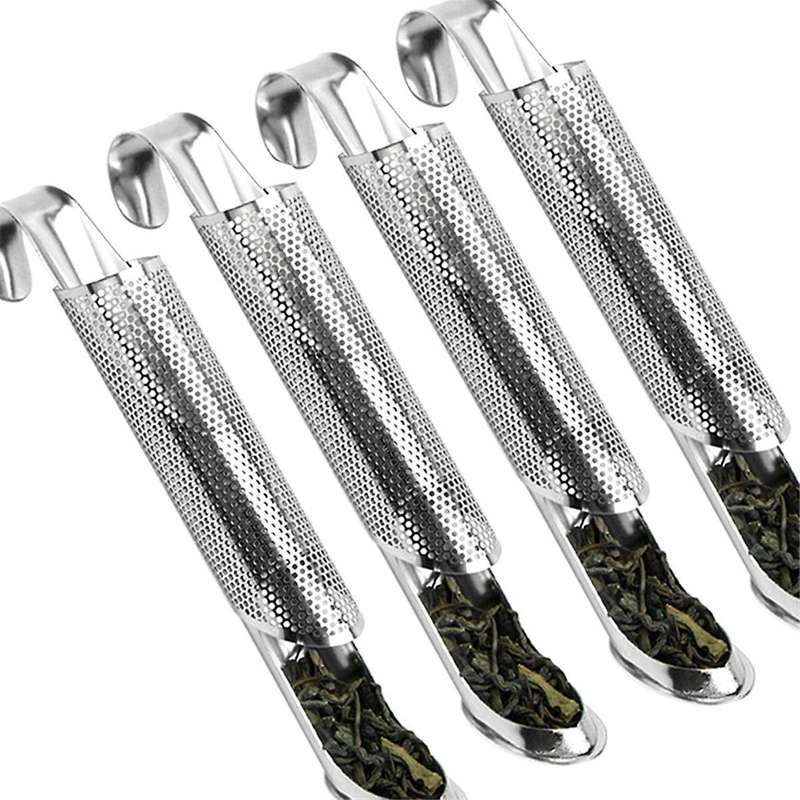 Kitchen Accessories New Tea Strainer Amazing Stainless Steel Tea Infuser Design Stand Tools Teaspoon