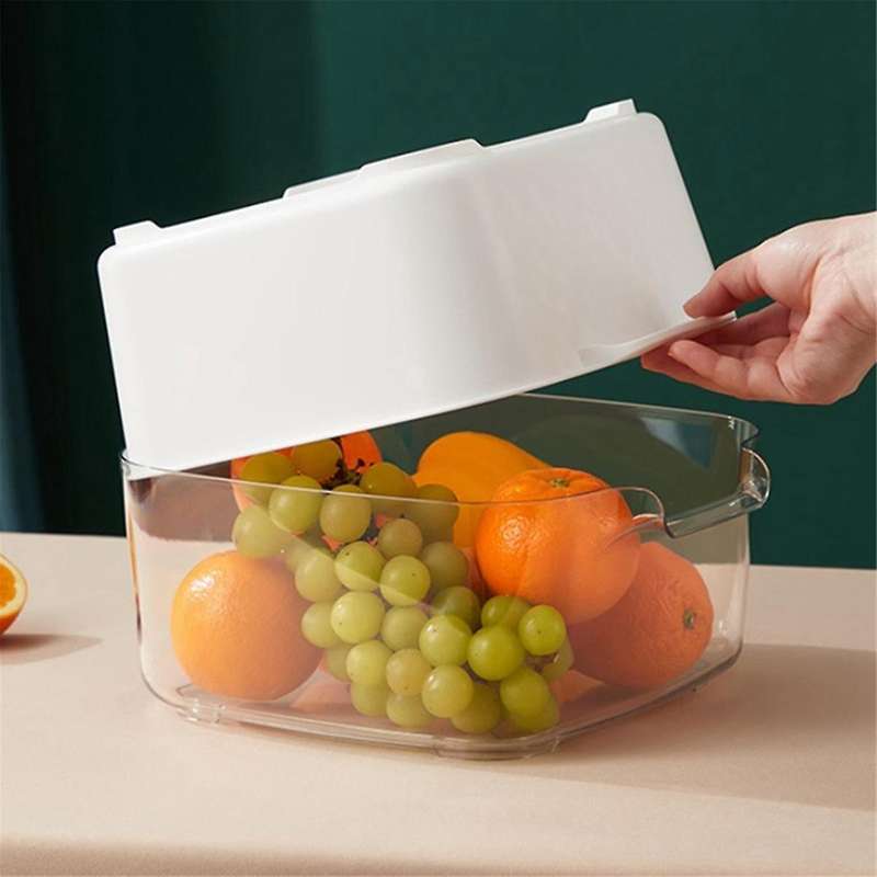 Kitchen Colanders Bowl Set Vegetable Washing Food Strainers 2 In 1 Double Layered Strainer Basket fo