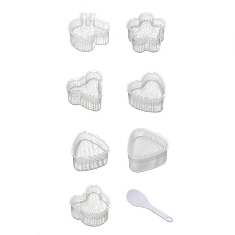 Kitchen Bento Decoration Sushi Rice Ball Mold Food Stamper Rice Ball Machine Kitchen Utensils DIY Ch