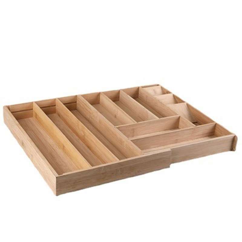 Kitchen Cutlery Organizer Drawer Expandable Retractable Tableware Tray Tool Receiving Box Kids Penci