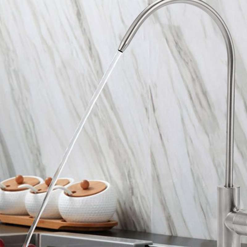 Kitchen Direct Drinking Water Filter Tap 304 Stainless Steel Faucet Purify System Reverse Osmosis Cu