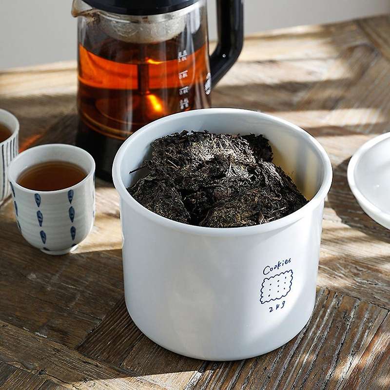 Kitchen Food Jar with Lid Sealed Snack Cookie Biscuit Candy Jar Storage Container 2.8L Tea Coffee Be