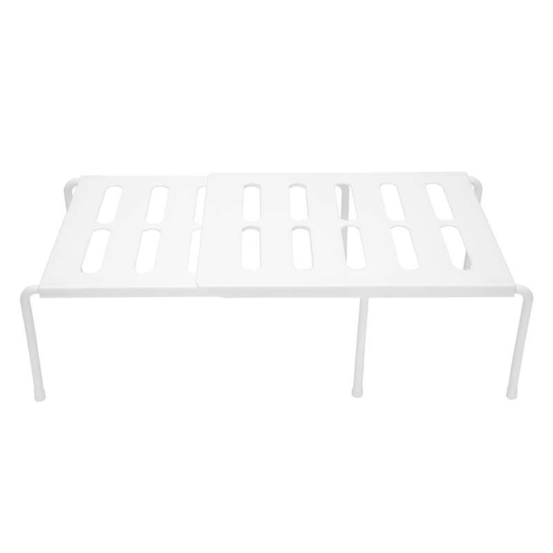 Kitchen Expandable Counter Shelf Organizer Bathroom Under Sink Pantry Desktop Storage Organizer Hol