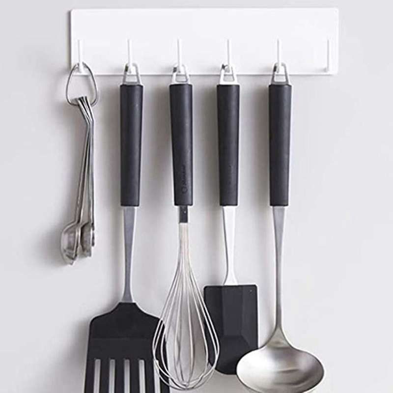 Kitchen Hook Rack Free Punch Hook Foreign Kitchen Bathroom Hook Metal Magnetic Hook