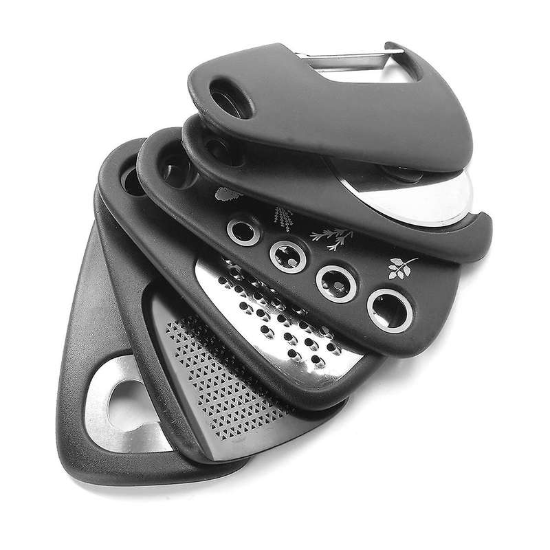 Kitchen Gadgets Set, Space Saving, Cheese Grater, Bottle Opener, Fruit Vegetable Peeler, Pizza Cutte