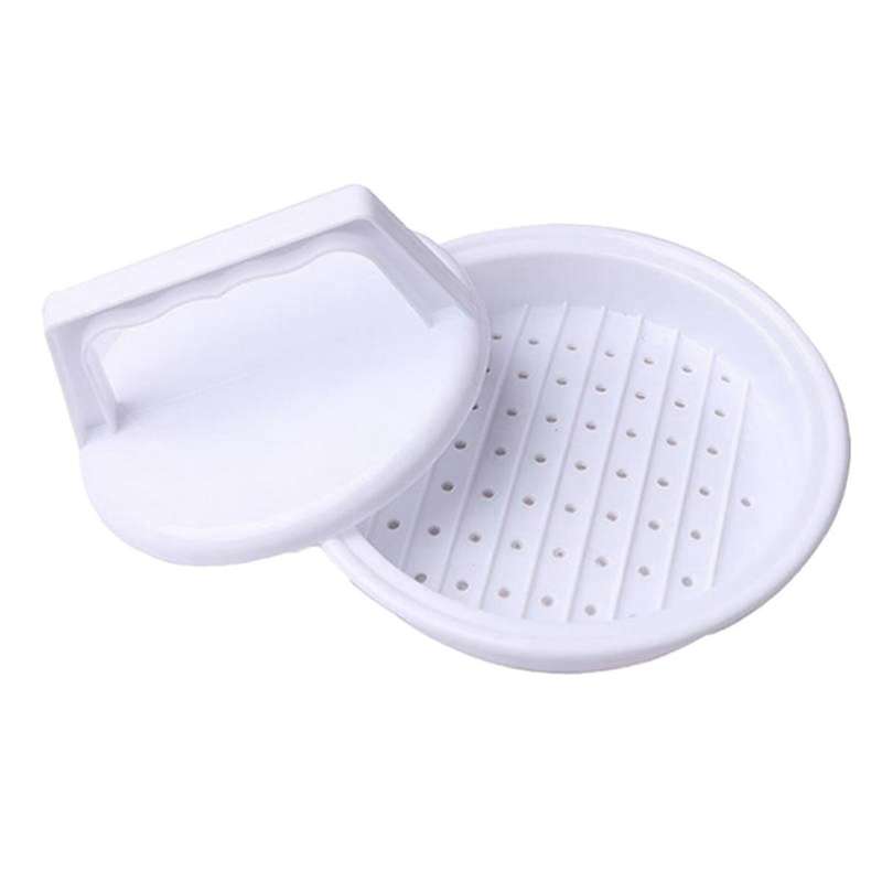 Kitchen Hamburger Meat Beef Maker Grill Burger Patty Mould Press Mold Tools Shape Hamburg Manual Pre