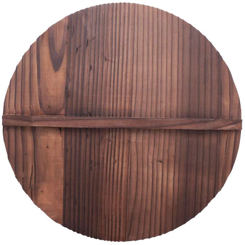 Kitchen Multi-functional Wooden Pot Cover Handle Pan Lid -friendly Anti-scalding Wood Baking Pot Li