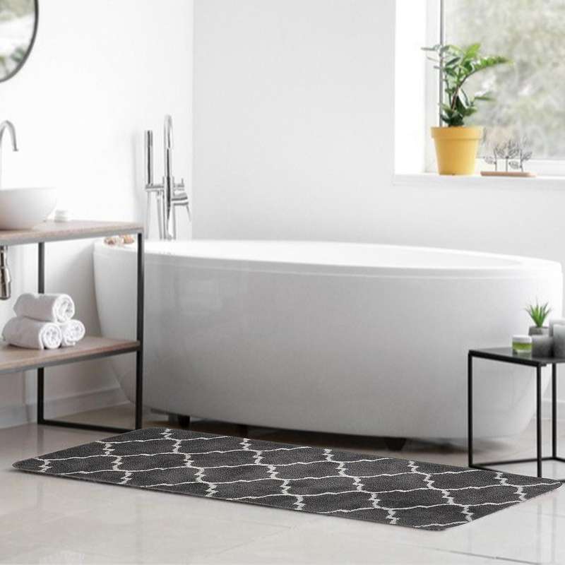 Kitchen Rugs and Mats Kitchen Mat Non Slip Machine Washable Runner Carpets for Floor, Kitchen, Bath