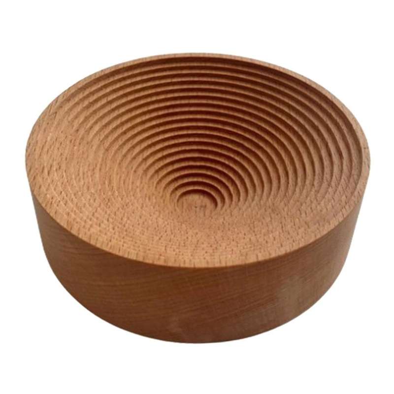 Kitchen Organizer Wooden Spiral Tray Decoration Food Plate Tray Candle Holder Wooden Pallets Water R