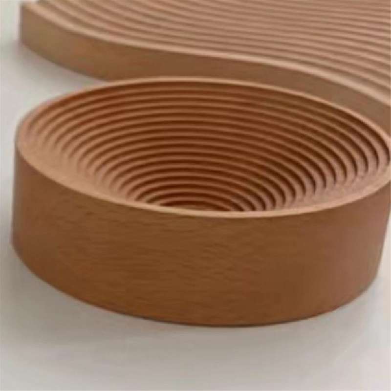 Kitchen Organizer Wooden Spiral Tray Decoration Food Plate Tray Candle Holder Wooden Pallets Water R