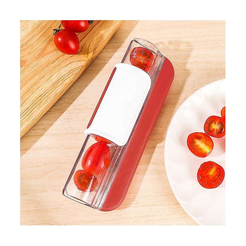 Kitchen Slicer Manual Fruit Classifier Multifunctional Tomato Slicer Grape Slicer Gadgets Fruit And