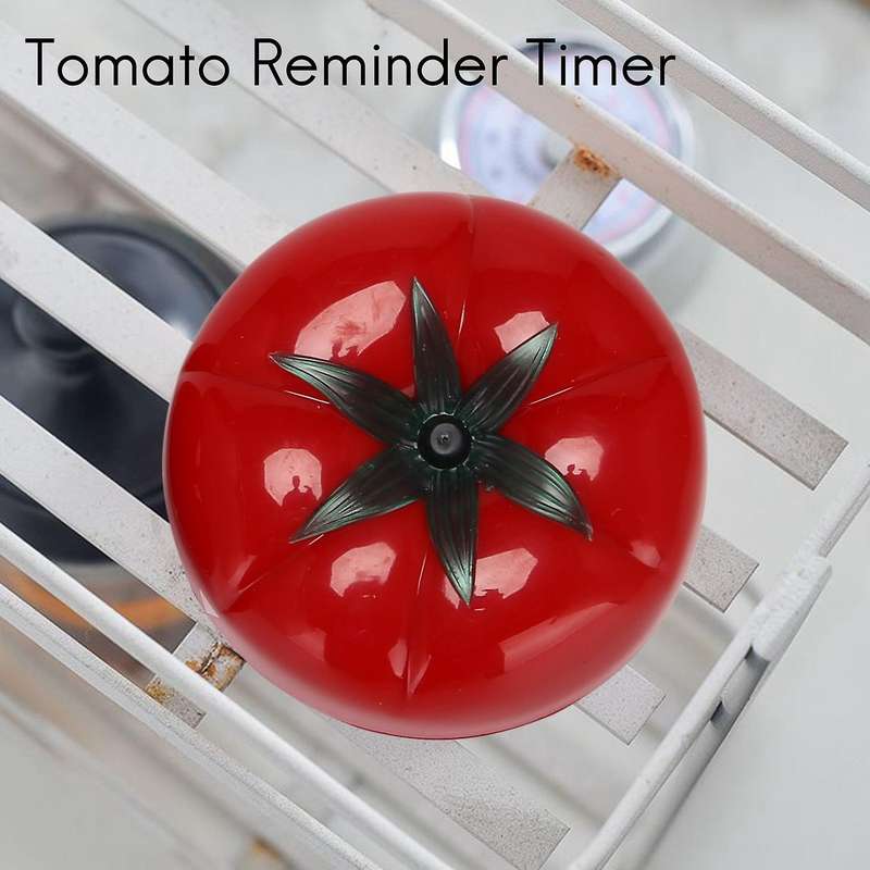 Kitchen Timer Baking ,tomato Reminder Mechanical Countdown Timer, Mechanical 60 Minutes Timer