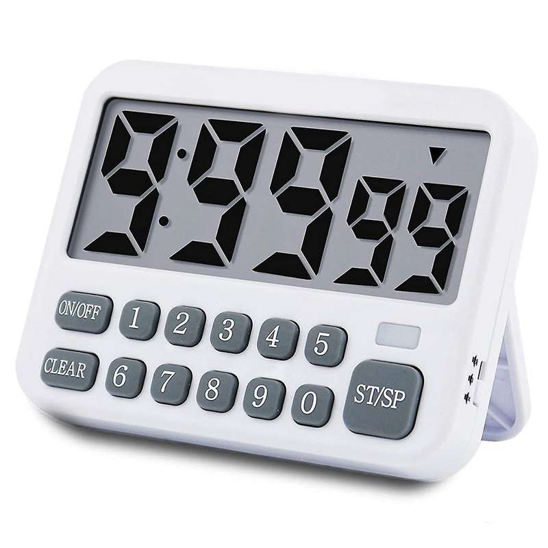 Kitchen Timer Digital Kitchen Timer Magnetic Countdown Timer with Loud Alarm Big Digits Back Stand f