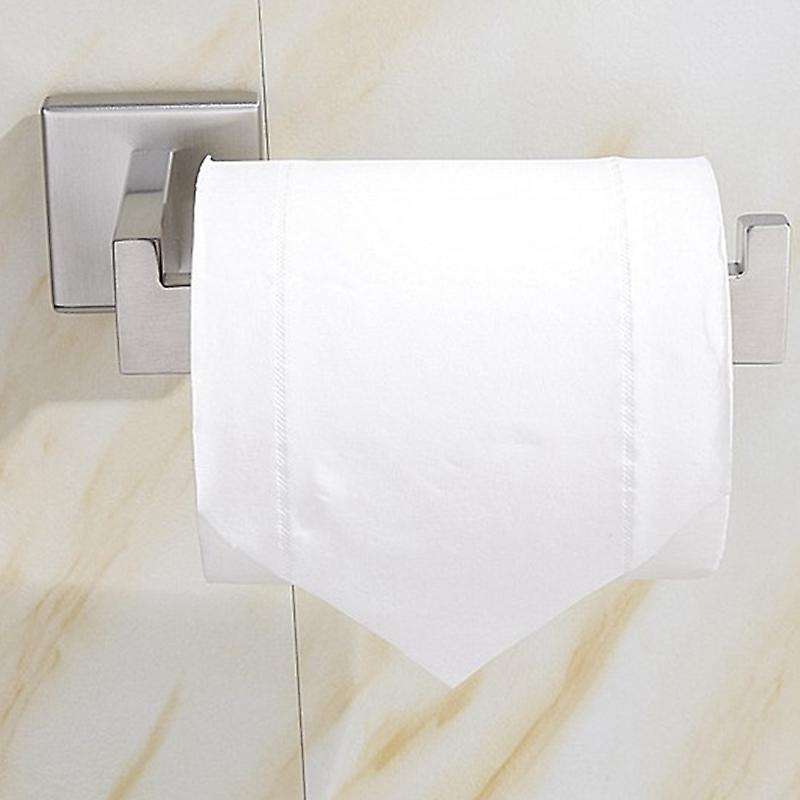 Kitchen Toilet Paper Holder Wall Mount Tissue Roll Hanger Stainless Steel Towel Rack Bathroom Acces
