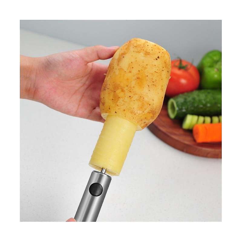 Kitchen Vegetable & Fruit Corer Tool Stainless Steel Corer for Easy Core Removal Slicing Kitchen Ac