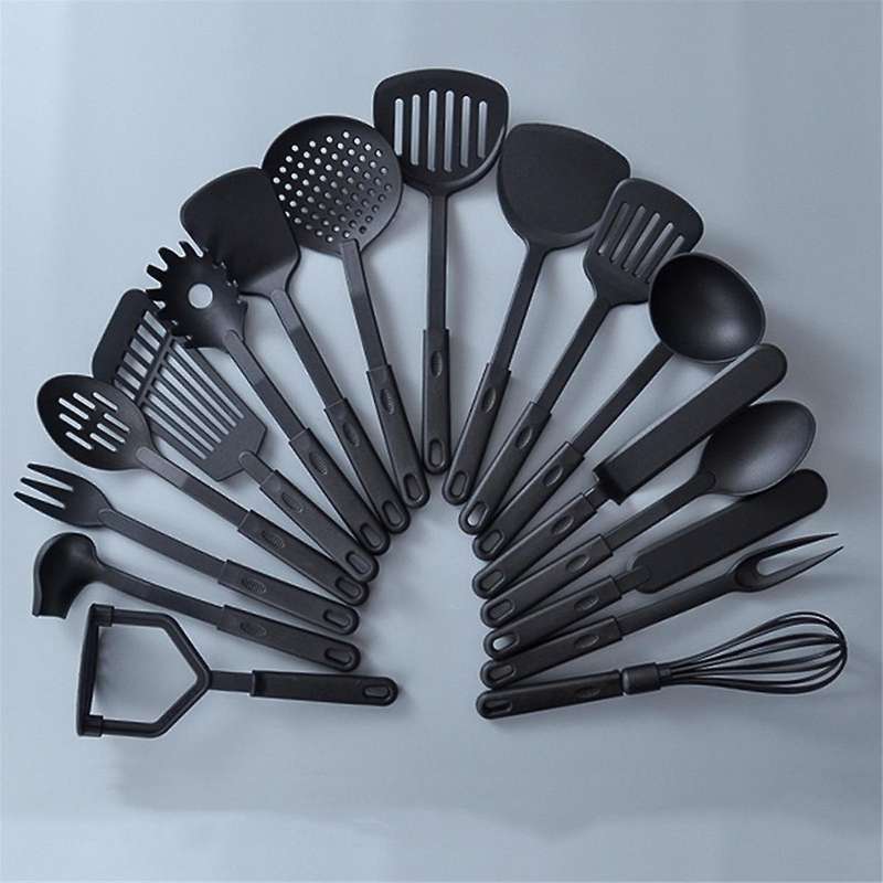 Kitchen Utensils Set Of 17 Pcs, Nylon Non-stick Cooking Utensils Set,kitchen Gadgets Tools for Cook(