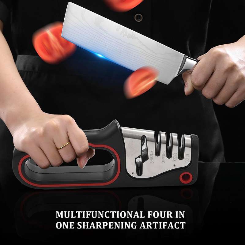 Knife Sharpener Diamond Quick Professional 3 Stages Sharpener Knife Sharpening Sharpening Stone