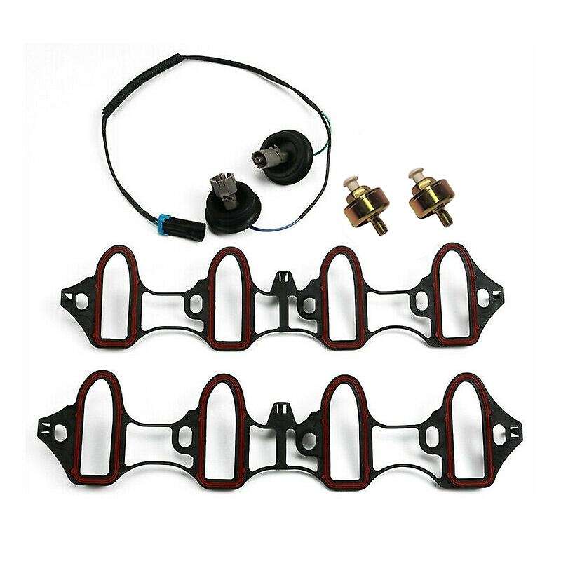 Knock Sensor Harness Intake Manifold Gasket Kit Set 5 Pcs for