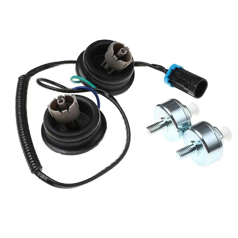 Knock Sensor Wire Harness Kit with Intake Manifold Gasket Kit for 12601822 213-3521 89060413 1258986