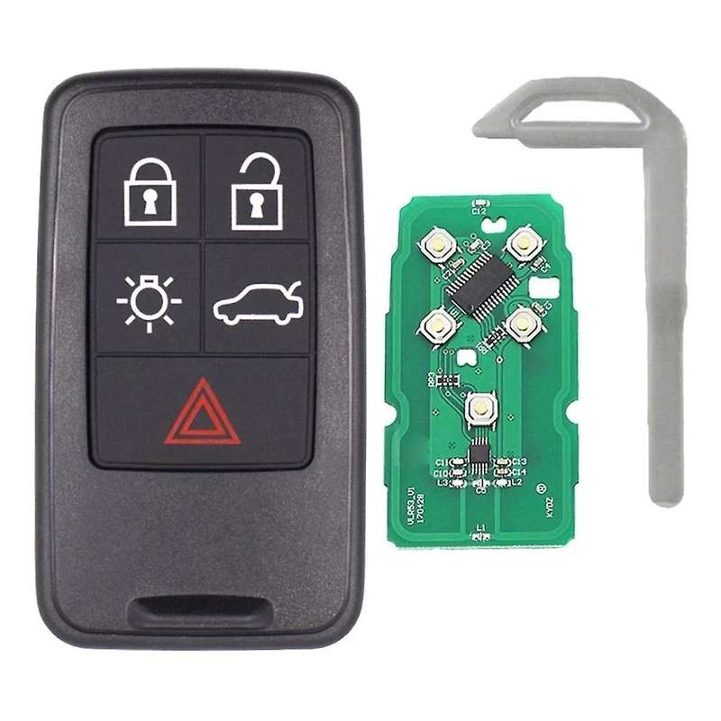 Kr55wk49264 Car Smart Key 5 Buttons for V60 S60 S60l S80 Xc60 Xc70 V40 2007-2016 Id46 Pcf7953 Chip 4