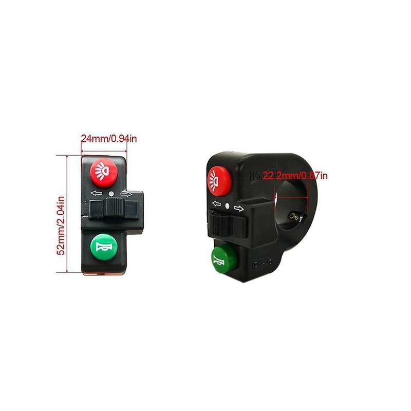 Kt Controller Waterproof Line Dk15 Light Group Front Light Rear Light Brake Light Turn Signal Horn 9