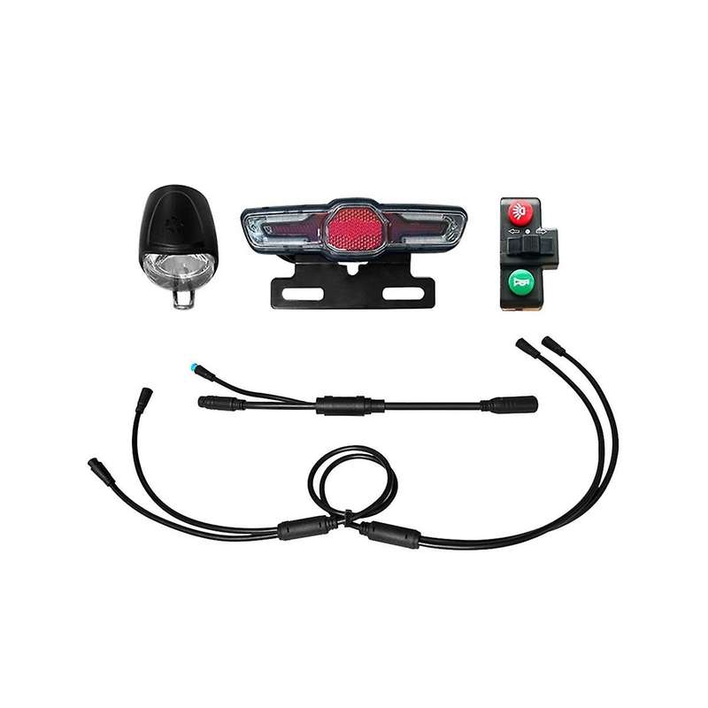 Kt Controller Waterproof Line Dk15 Light Group Front Light Rear Light Brake Light Turn Signal Horn 9