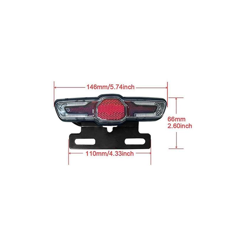 Kt Controller Waterproof Line Dk15 Light Group Front Light Rear Light Brake Light Turn Signal Horn 9