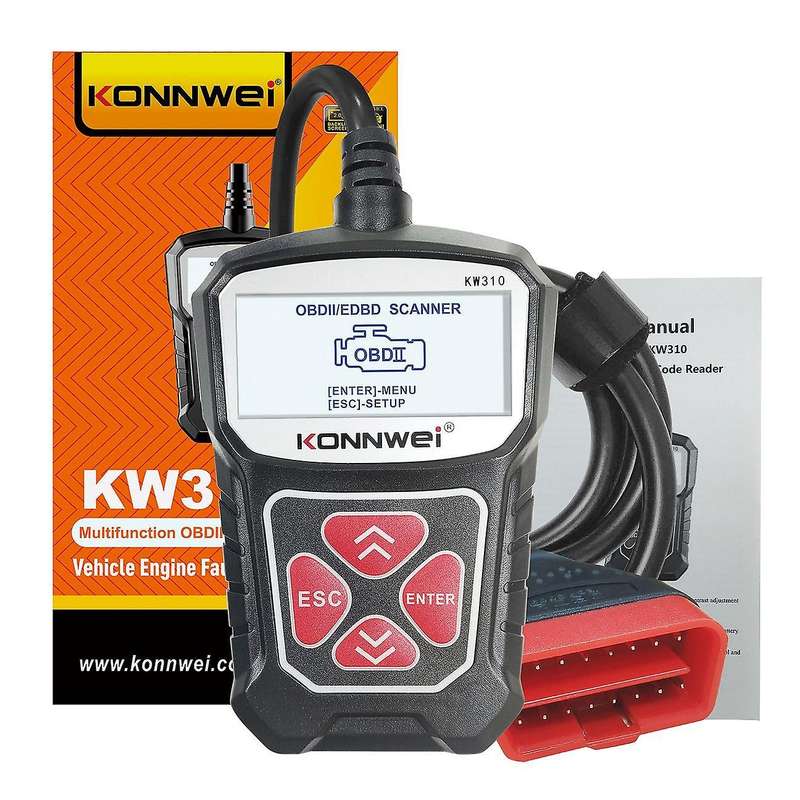 KW310 OBD2 Scanner for Auto Car Scanner Diagnostic Tool Automotive Scanner Car Tools 12V