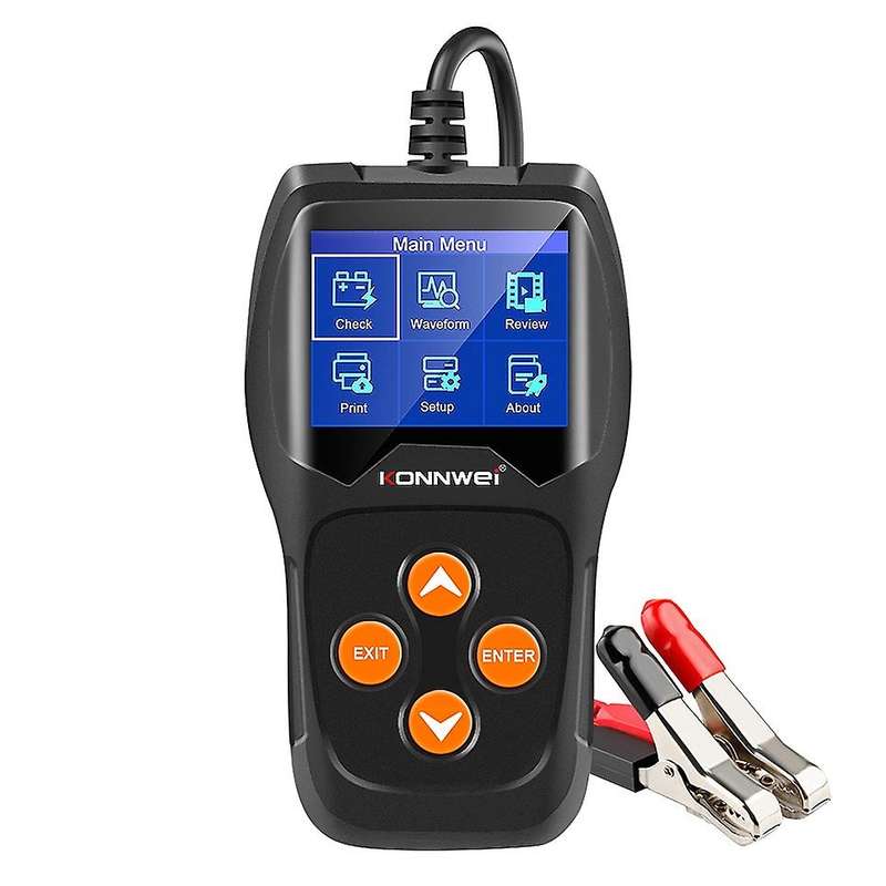 KW600 Car Battery Test Tool 12V Car Battery Car Battery Color Screen Tester