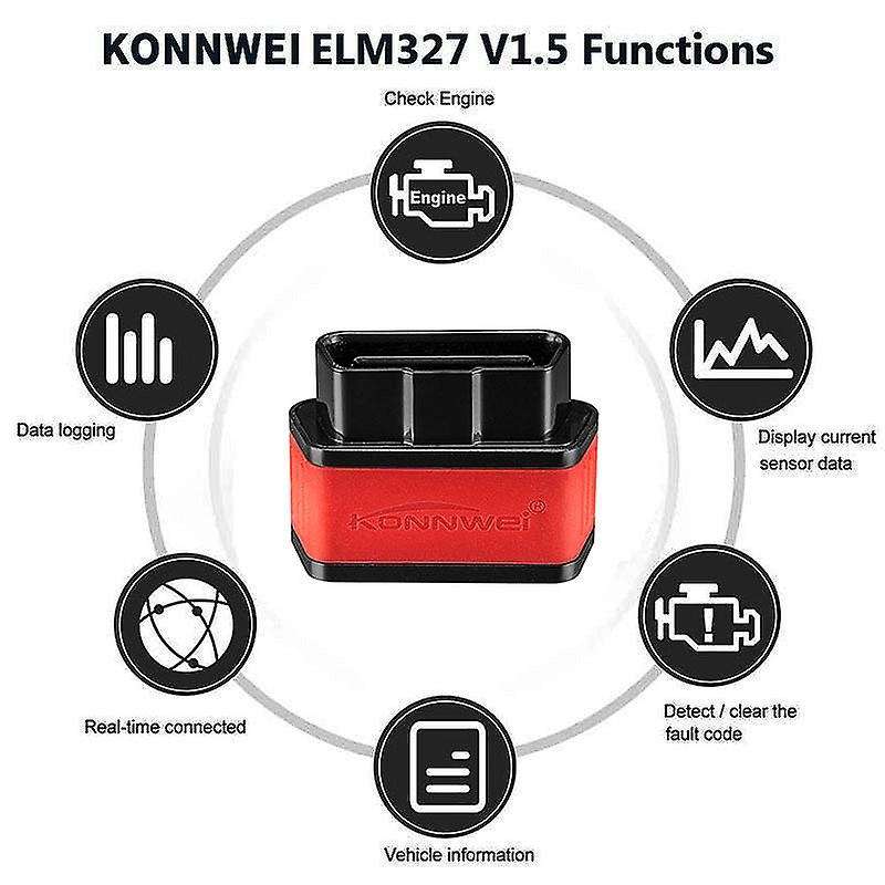 KW903 WIFI Universal Car Troubleshooting Tool Scanner for Android and IOS Systems