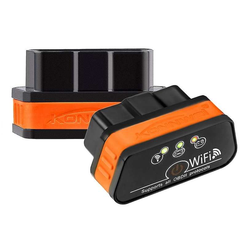 KW901 WiFi OBD2 EOBD Car Fault Scanning Diagnostic Instrument Decoder for Android IOS