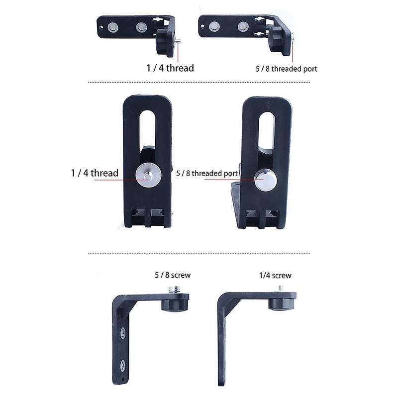 L Bracket Super Strong Magnetic Leveling Support Attracts L-Bracket 5/8 for 6/8/12 Lines 3D Level