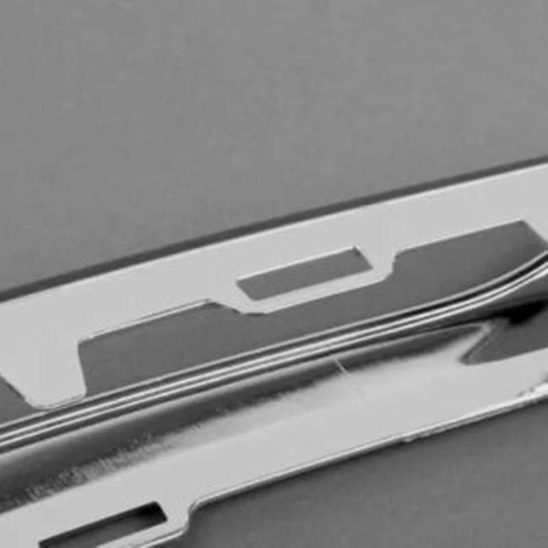 L+R Front Bumper Fog Lamp Chrome Cover 2128852174 2128852274 for W212 2010-2013 Day Running Light Tr