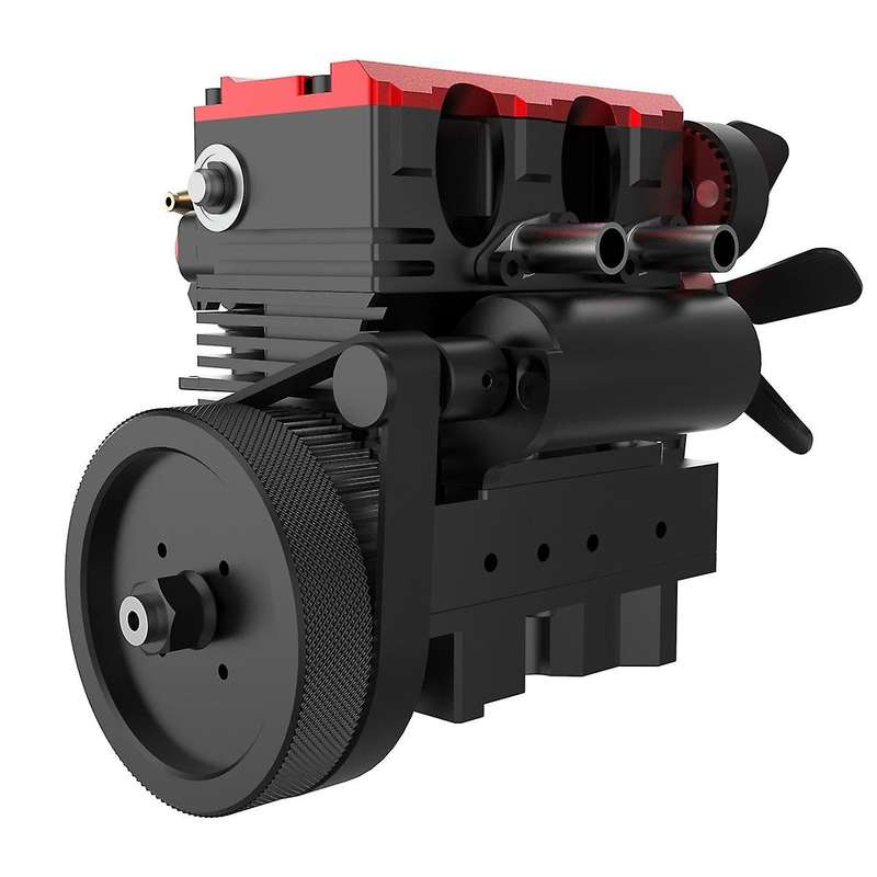 -l200ac- Engine+l200 Start Kit 4 Stroke Air Cooled Engine 7cc 4000-16500rpm Inline 2 Cylinder Engi
