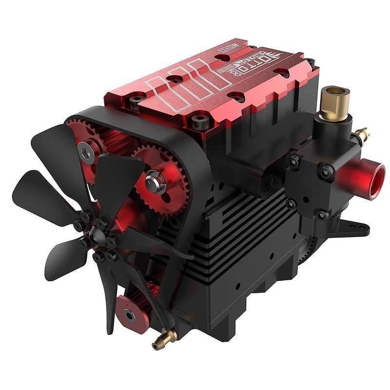 -l200ac- Engine+l200 Start Kit 4 Stroke Air Cooled Engine 7cc 4000-16500rpm Inline 2 Cylinder Engi