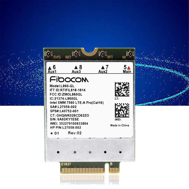 L860- Full Netcom 4G Module for X360 830G6 840G5 840G6 850G6 XMM7560 Multifunction Module