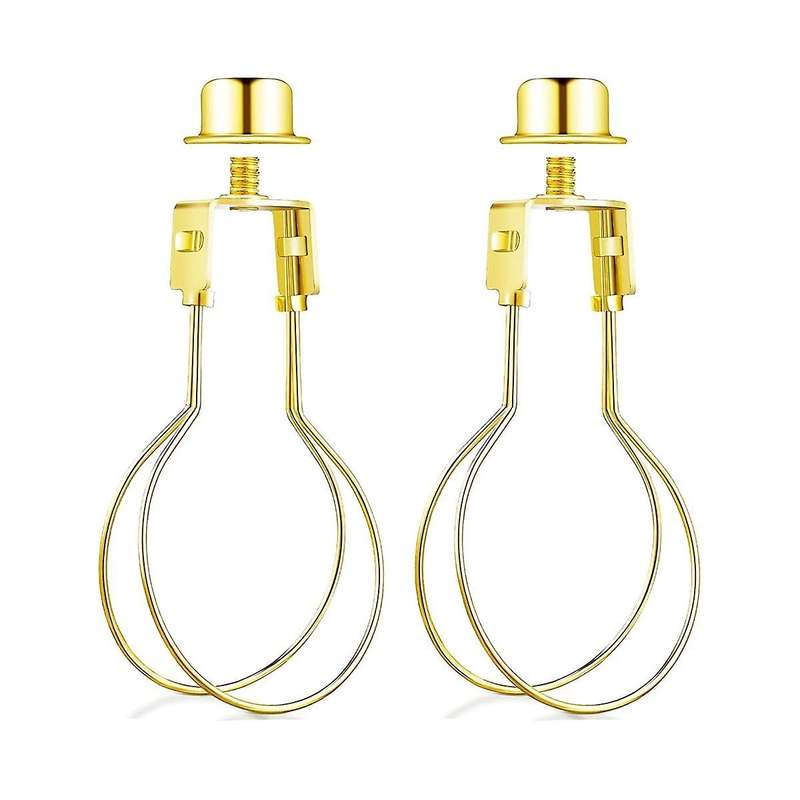 Lamp Shade Harp Holder Adapter Kit Includes Finial and Lampshades Levellers to Keep Lamp Shade Hard
