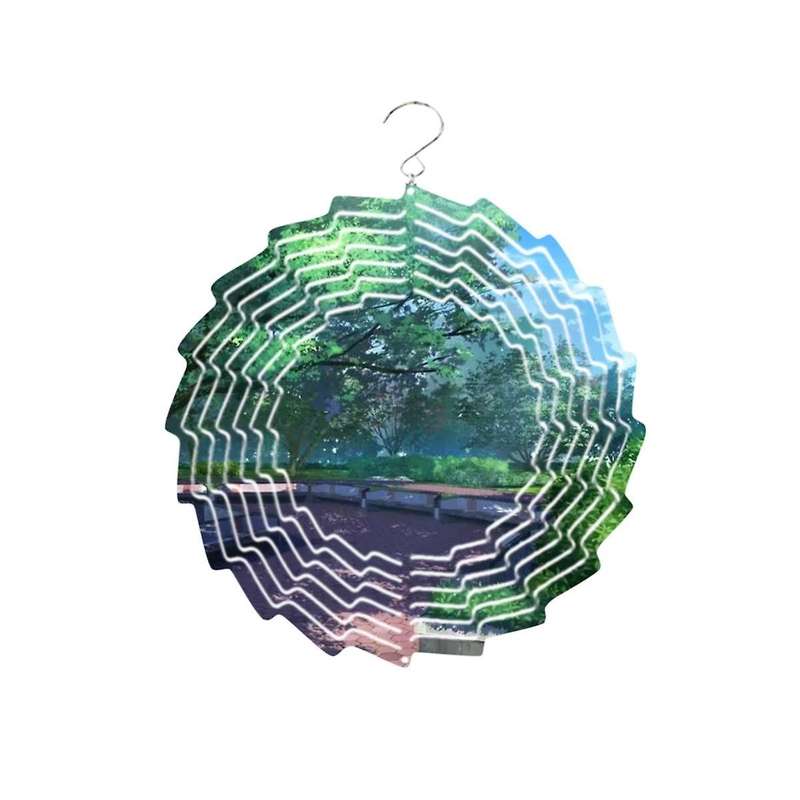 Landscape Decoration Wind Power White Coated Aluminum Plate Double-sided Printing Thermal Transfer W