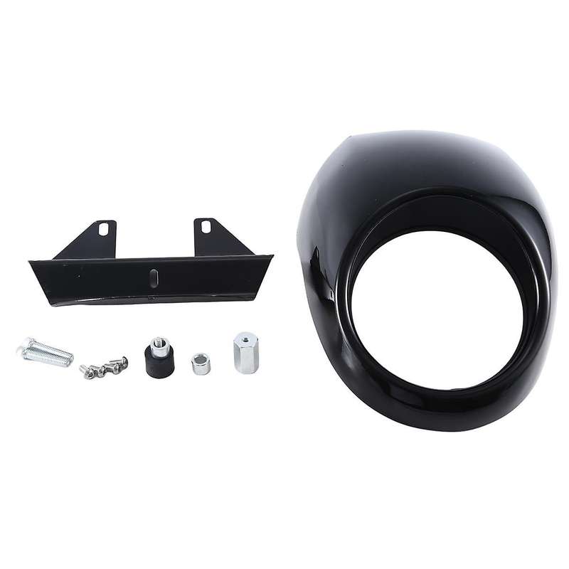 Lampshade Hood Fairing for 883 Sportster Xl 1200 1973-up Black