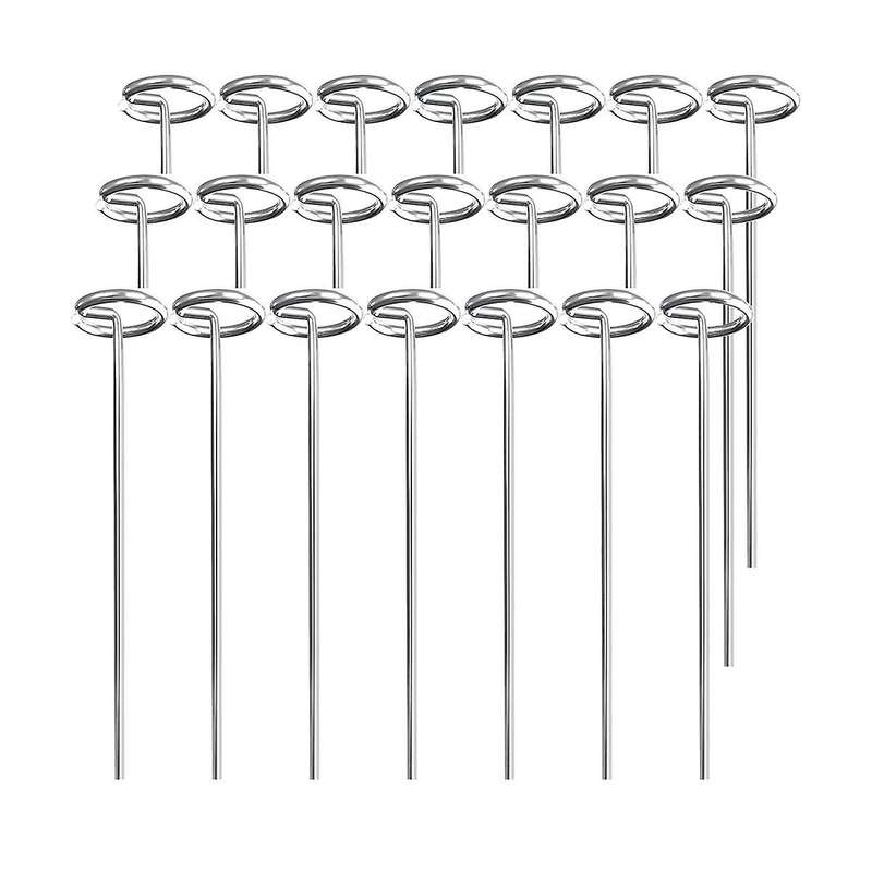 Landscape Staples 6 Inch Galvanized Landscape Sod Stakes Garden Staples Landscape Fabric Staples Wee
