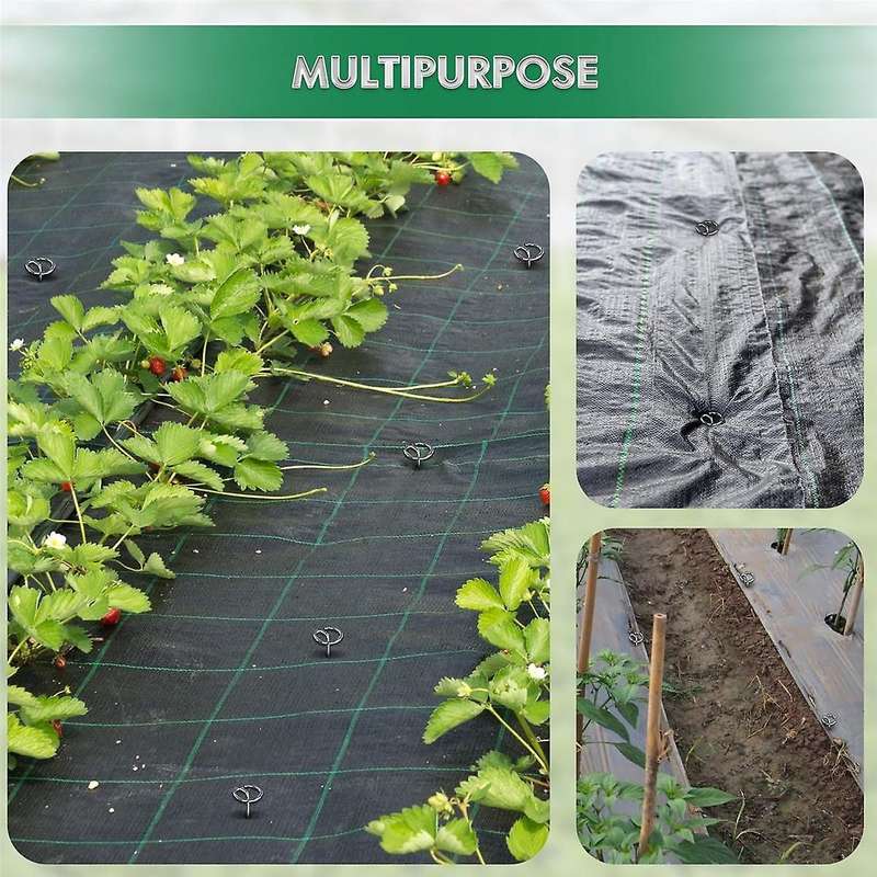 Landscape Staples 6 Inch Galvanized Landscape Sod Stakes Garden Staples Landscape Fabric Staples Wee