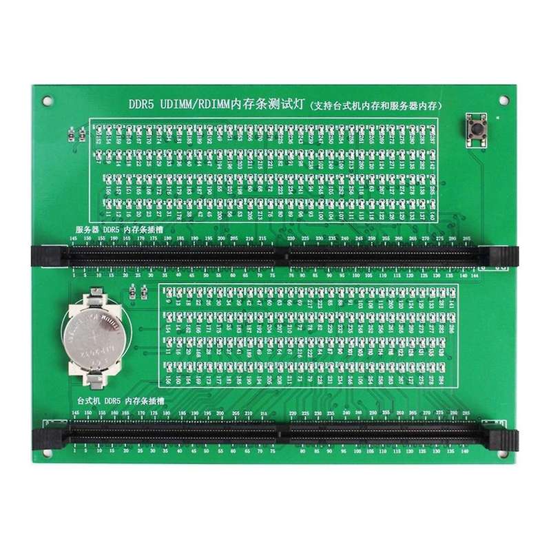 Laptop/Desktop Motherboard Memory Slot DDR5 Diagnostic Repair Analyzer Test DDR5 UDIMM/RDIMM Tester