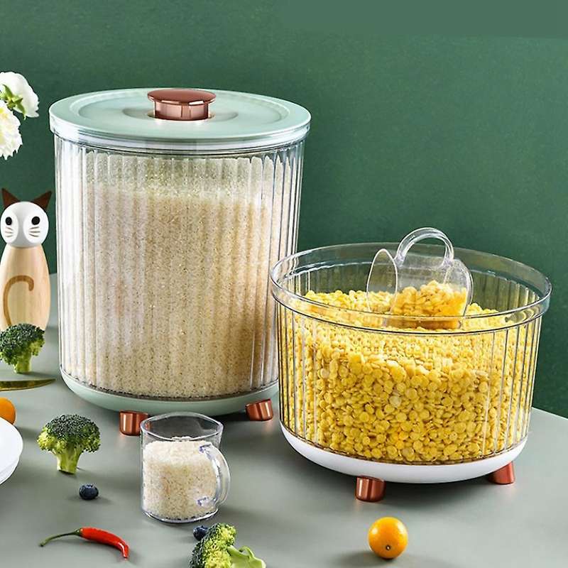 Large Airtight Food Container with Lid Rice Storage Container Cereal Container Dry Food Storage Cont