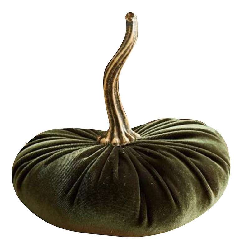 Large Velvet Pumpkins for Decorating,handmade Artificial Harvest Pumpkins,fall Halloween Thanksgivi