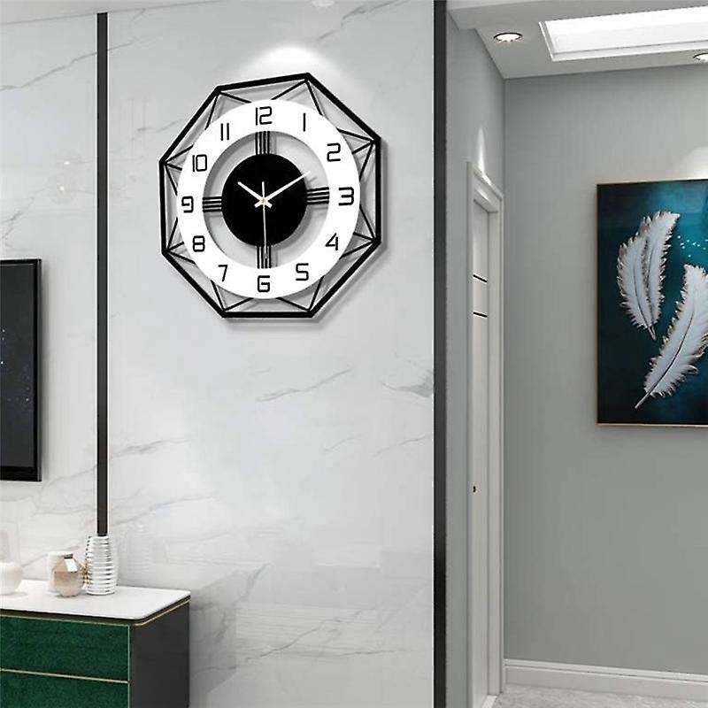 Large Silent Wall Clocks for Living Room Decor Kitchen Bedroom Decorative Non Ticking Battery Operat